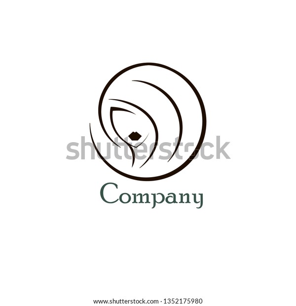 Company Logo Vector Hairdresser Stylist Fashion Beauty Fashion