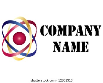 Company logo vector illustration