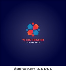 company logo vector
simple and elegant design
