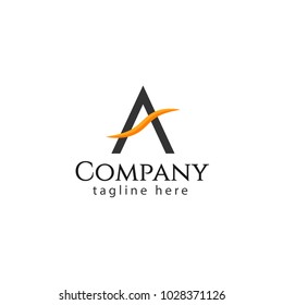 A Company Logo Vector Template Design