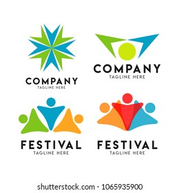 Company Logo Vector Template Design Illustration