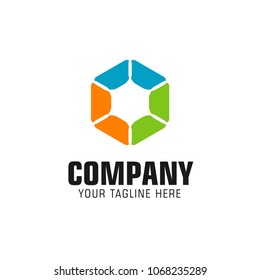 Company Logo Vector Template Design Illustration