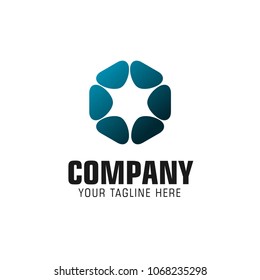Company Logo Vector Template Design Illustration