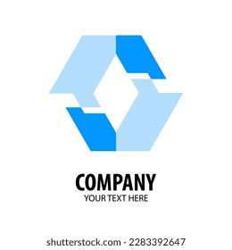 Illustration zum Design von Vektorvorlagen für Firmenlogo