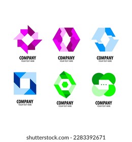 Company Logo Vector Template Design Illustration