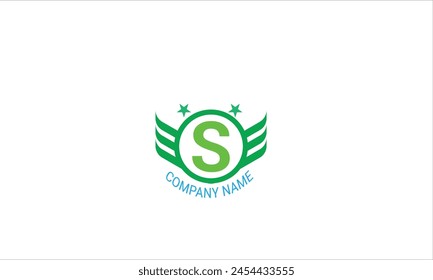 VECTOR DE LOGOTIPO DE LA EMPRESA CON FONDO BLANCO