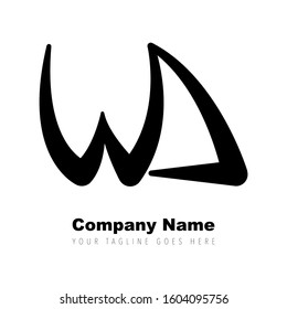 Company Logo, WA initial Company