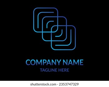 Company logos. Several logos for use on a company logo. vector illustration. un logo design vector
