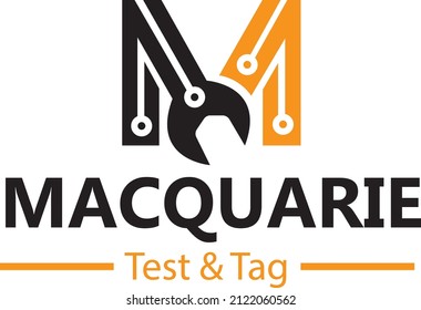 Company M Logo vector design.