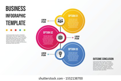 Company milestone with business icons - company timeline. Vector