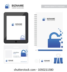 Company mobile app design of tablet and phone vector