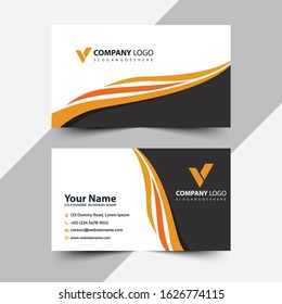 Company Modern Creative and Clean Business Card Template
