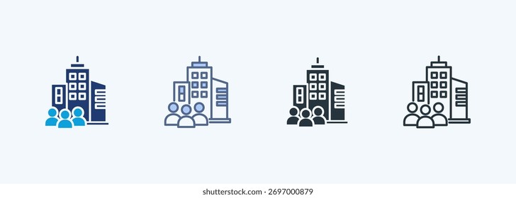 Company Multiple Style Icon Collection