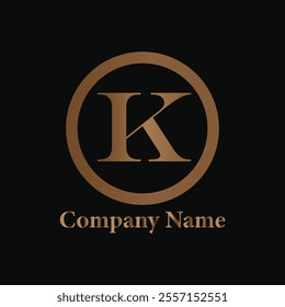 Company name and business logo here, vector design