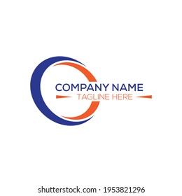 Company Name Circle Logo Design Stock Vector (Royalty Free) 1953821296 ...