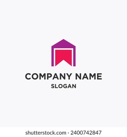 Company Name Home Logo Design Template