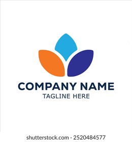 Company Name Logo Vector Design, Company Name Logo Vector Art,  Brand Company Logo Vector Art with white background