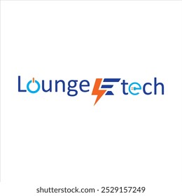Company Name Logo Vector Design, Loung Tech Company Name Logo Vector Art,  Brand Company Name Logo Vector Art with white background