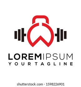 company name logo WP for training fitness company and coach commercial use