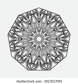 company name mandala nature EPS 10