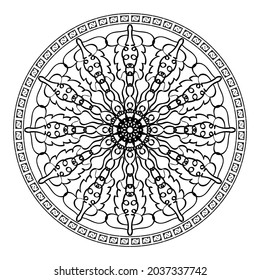 company name mandala nature EPS 10