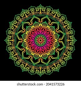 company name mandala nature EPS 10