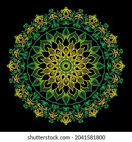 company name mandala nature EPS 10