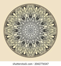 company name mandala nature EPS 10