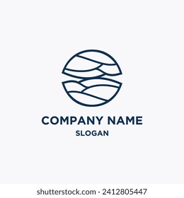 Company name vector abstract logo