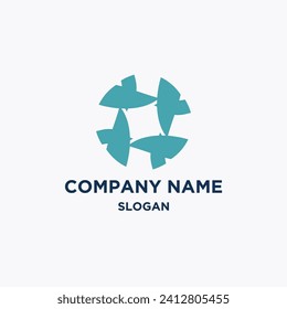 Company name vector abstract logo