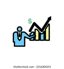 company networking icon, company chart, work group work team, job rotation, job rotation, blue line