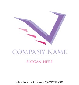 company and organization logo 2D vector
