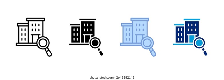 Company Overview Icon Set Multiple Style Collection