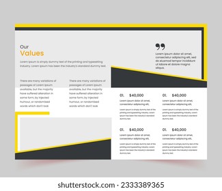 company profile, brochure, For app, corporate, simple banner, A4, modern blog posts, presentation, presentation, flyer set, WEBINAR, website slide vector, Social media