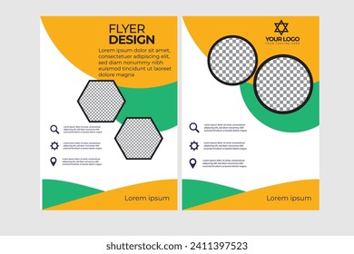 Company profile Brochure Cover Design Template adept for multipurpose Projects54 