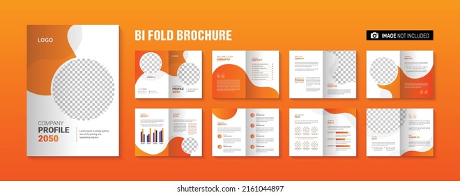 Company profile brochure template design creative modern corporate business brochure layout