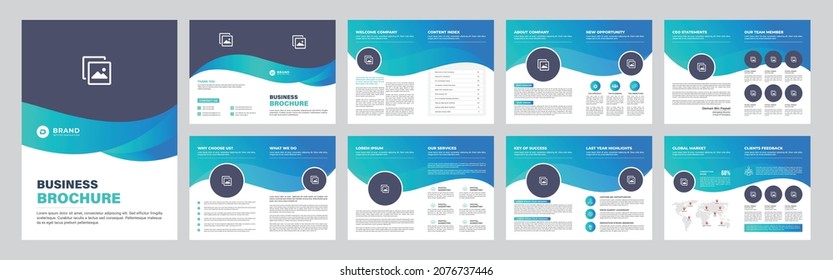 Company profile brochure template layout design, Brochure Template design, template layout design with cover page for company profile,
brochure, flyer, annual report, magazine, presentations,