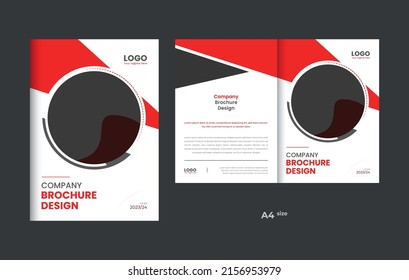 Company Profile Brochure Template Layout Design, Cover Book Design