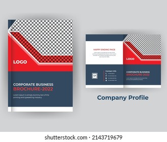 Company profile business brochure annual report design