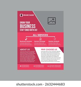 Company Profile Business Flyer Template 