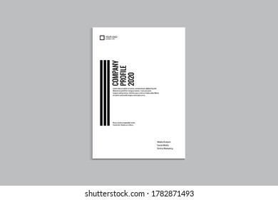 Company Profile Cover Template Design vector for Your Business