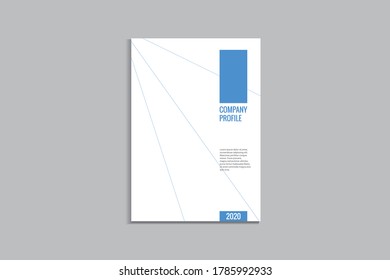Company Profile Cover Template Design vector for Your Business