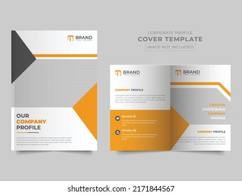 Company profile cover template design brochure cover design ,corporate brochure template layout,