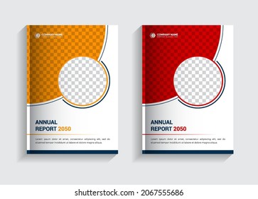 Company profile design 2050, annual report 2050, annual book cover design, print ready cover, business brochure design, banner, social media post, web media ads, web banner, booklet, outlet, company