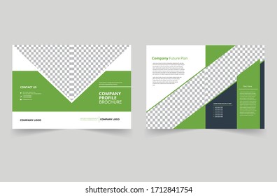 Company Profile Design Template, template layout design with cover page for company profile, annual report, brochures, flyers, presentations, leaflet, magazine, book. template layout design. Proposal.