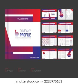 company profile design for you and any use