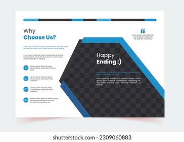 company profile or flyer design vector, post, infographics, for brochure, Presentation, A4, flyer, banner, book cover, modern advertising, vector illustration