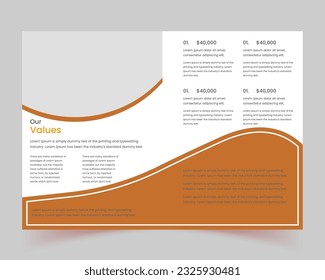 perfil de empresa, volante, presentaciones, a4, portada, diseño de plantilla con portada para perfil de empresa, folleto, revista, libro, informe anual, folletos