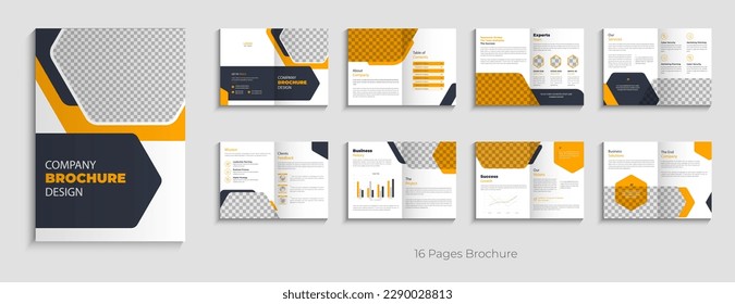 Company profile template corporate brochure design business brochure template design layout