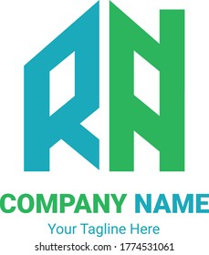The Company RA real estate logo is perfect for home service companies